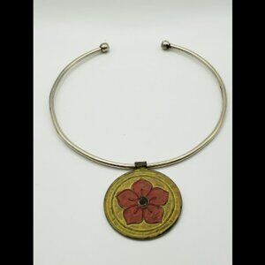 Rustic & Boho Circle Necklace